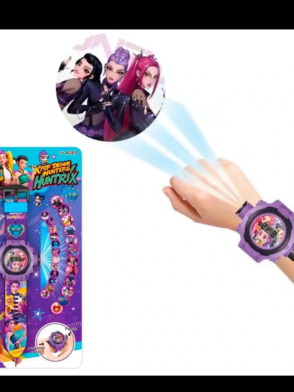 Kpop demon hunters kids Purple Projection 24 images Watch - Kpop Demon Hunters